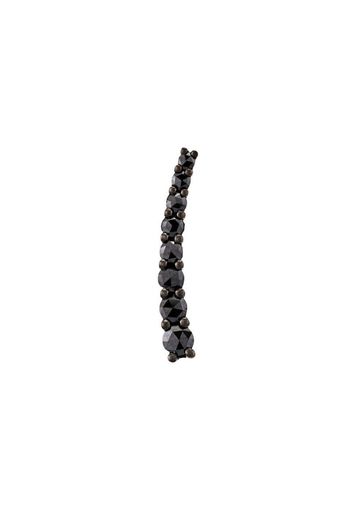 Dasha black diamond right side earring