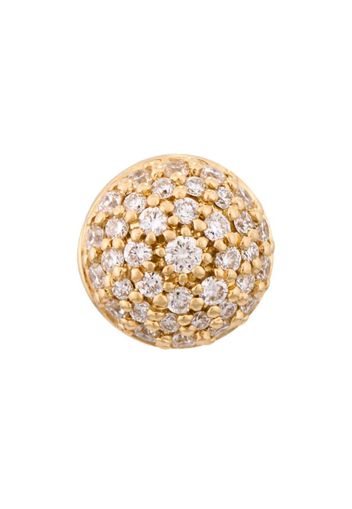 18kt gold Marina diamond stud earring