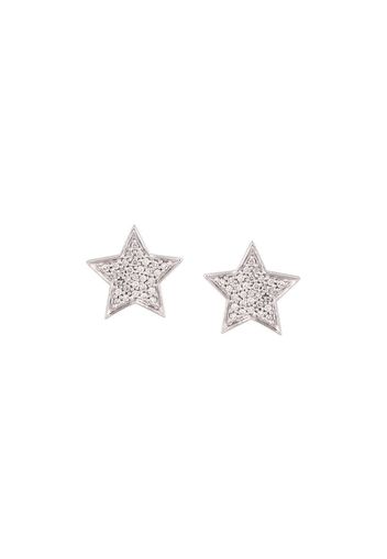 Stasia diamond star stud earrings