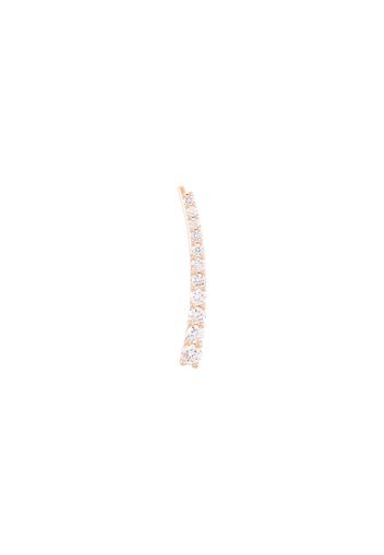 'DASHA SUPER FINE' diamond cuff earring