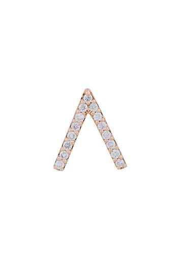 18kt gold ALINKA ID diamond stud earring