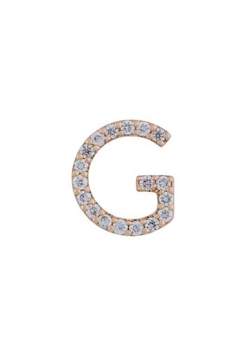 18kt gold ALINKA ID diamond stud earring