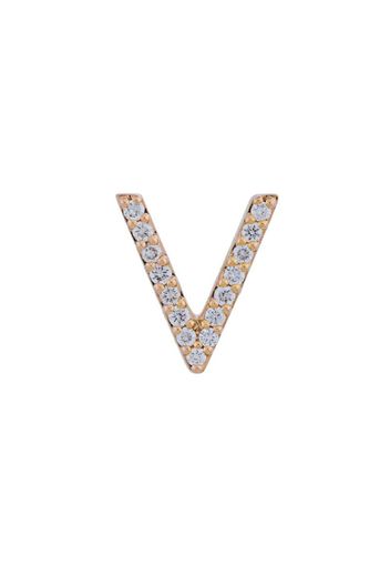 18kt gold ALINKA ID diamond stud earring