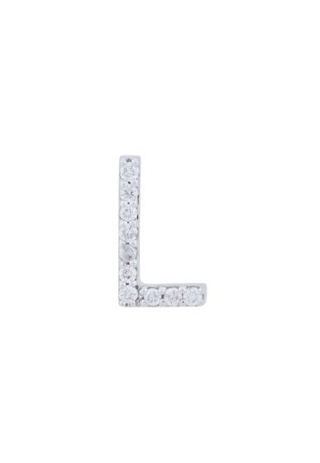 18kt gold ALINKA ID diamond stud single earring