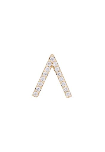 18kt gold ALINKA ID diamond stud earring