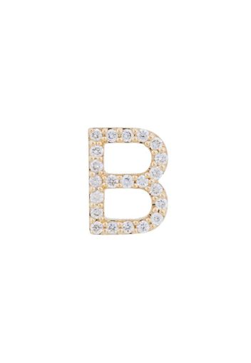 18kt gold ALINKA ID diamond stud earring