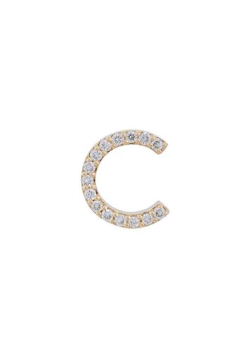 18kt gold ALINKA ID diamond stud earring