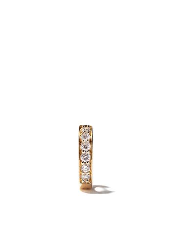 Alinka 18kt yellow gold IRINA diamond huggie earring