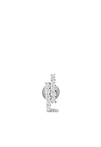 Alinka 18kt white gold MALA diamond stud erring - Silver