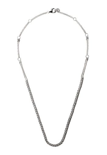 Alinka 18kt white gold RIVIERA diamond necklace - Silver