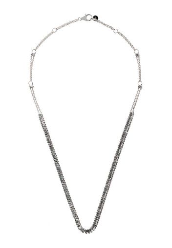 18kt white gold AURORA diamond necklace