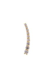 18kt gold DASHA Large diamond cuff earring