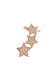 Stasia diamond triple star ear cuff