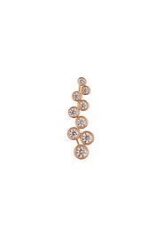 18kt gold SASHA diamond cuff earring