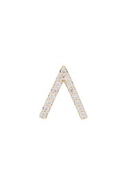 18kt gold ALINKA ID diamond stud earring