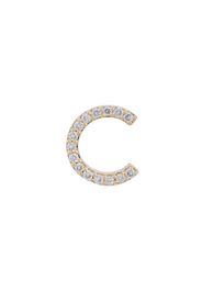 18kt gold ALINKA ID diamond stud earring