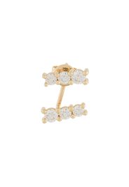 18kt yellow gold LARA diamond earring