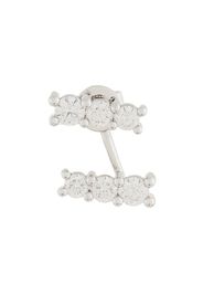 18kt white gold LARA diamond earring