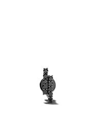 Alinka 18kt white gold MALA diamond stud earring - Black