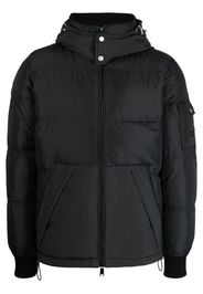 Alpha Tauri hooded padded jacket - Black