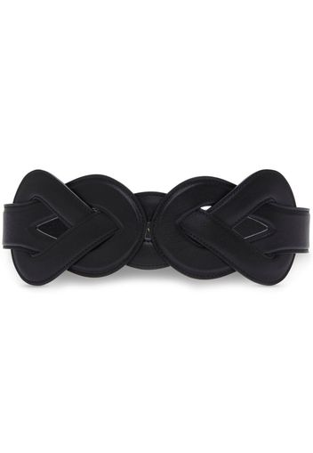 Altuzarra Loopy leather belt - Black