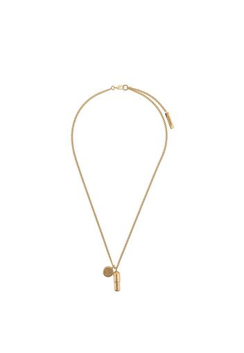 Ambush pill charm necklace - Gold