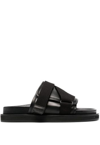 AMBUSH padded slip-on sandals - Black