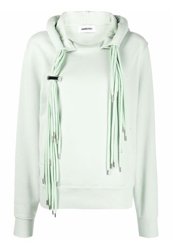 AMBUSH multi-cord cotton hoodie - Green