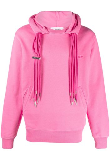 AMBUSH multi-cord drawstring hoodie - Pink