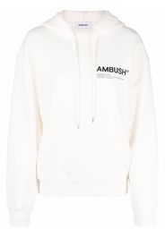 AMBUSH Workshop logo-print hoodie - Neutrals