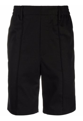 AMI Paris elasticated bermuda shorts - Black