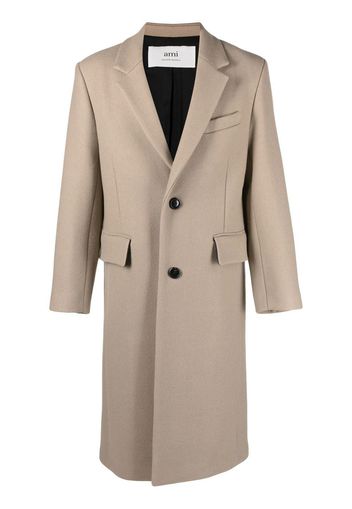 AMI Paris single-breasted button coat - 250
