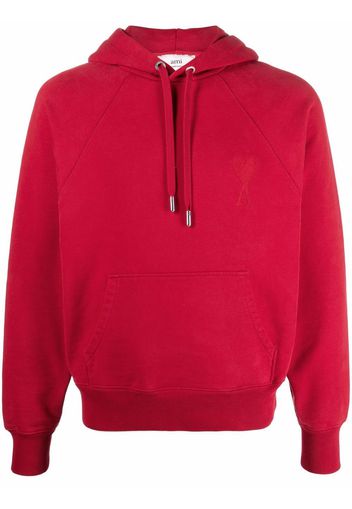 AMI Paris Ami de Coeur hoodie - Red