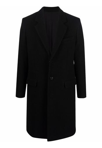 AMI Paris single-breasted wool coat - Black