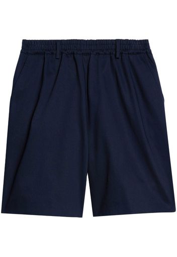 AMI Paris cotton bermuda shorts - Blue