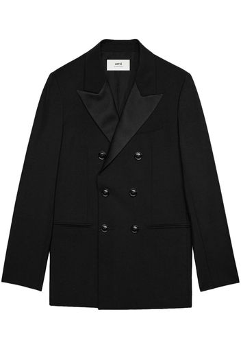 AMI Paris double-breasted blazer - Black