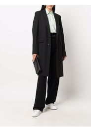 AMI Paris single-breasted coat - Black