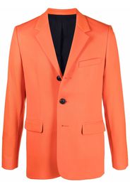 AMI Paris single-breasted wool blazer - Orange