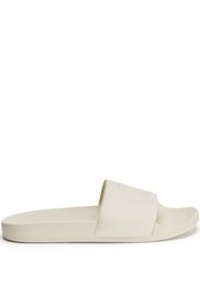 AMI Paris Ami De Coeur sliders - White