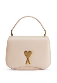 AMI Paris logo-plaque shoulder bag - Neutrals