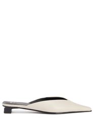 AMI Paris pointed leather mules - Neutrals