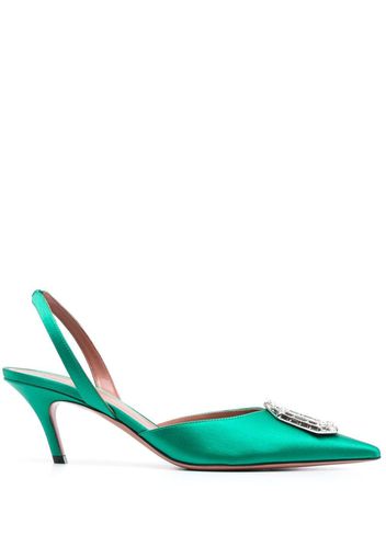 Sarah Chofakian leather pumps - Green