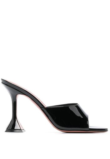 Amina Muaddi Lupita 95mm mules - Black