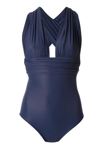 panelled swimsuit