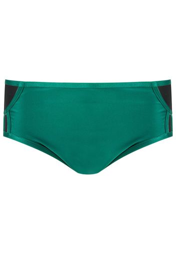 Amir Slama cut out trunks - Green