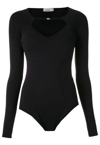 Amir Slama longe sleeved bodysuit - Black