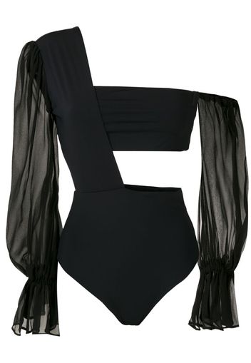 one shoulder bodysuit