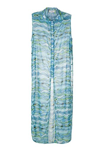 printed maxi kaftan