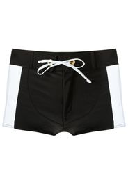 panelled drawstring trunks