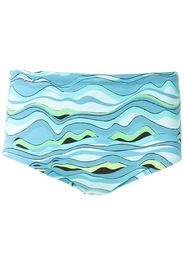 Amir Slama printed trunks - Blue